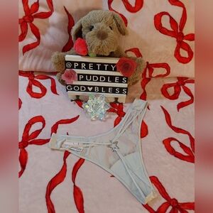 💫 XXL LIMITED EDITION VS Very Sexy Starstruck Strappy High-Leg Thong Panty 💫